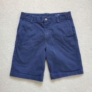 Vineyard Vines Boys Blue Cotton Stretch Shorts Adjustable Waist sz10